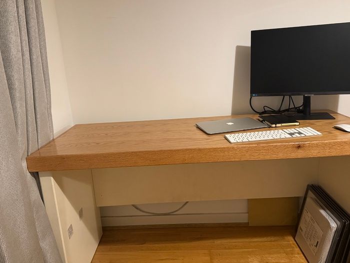 Executive Oak Desk - Custom-Built
