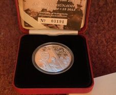 90X 1oz Sterling Silver Coins 2013 - The Lockout - Jim Larkin - Irish Central Bank