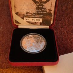 90X 1oz Sterling Silver Coins 2013 - The Lockout - Jim Larkin - Irish Central Bank