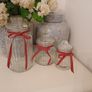 3 Ribbed Storage Jars Image 9