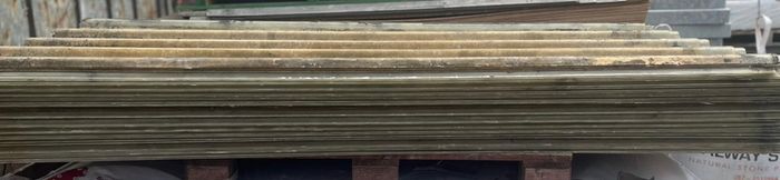 Carbon Fibre GRP Roofing Sheets 70 Pieces 1m by 2 45m