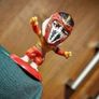 Hayabusa Wrestling Figures (Red/white variant) WWE WCW ECW TNA AEW Image 3