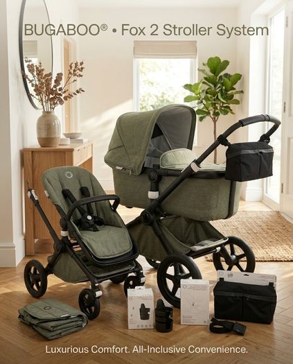 Bugaboo Fox 2 Stroller System - Limited Edition Mineral Taupe