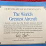 Complete collection of Franklin Mint World's greatest aircraft Image 7