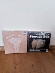 New Collapsible Storage Boxes