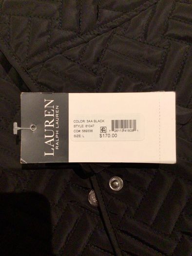 Ralph Lauren Barn Jacket with Corduroy collar