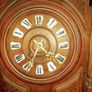 Antique Weather Station Wall Clock ,Barometer And Thermometer Image 2