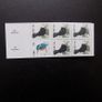 Ireland 2002.Definitive Stamps in Booklet.Blackbird/Kingfisher.MNH. Image 2