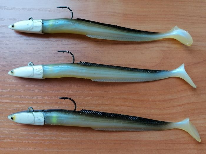 Storm Ultra Eel Fishing Lures.