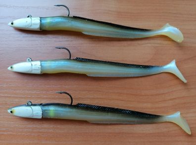 Storm Ultra Eel Fishing Lures.