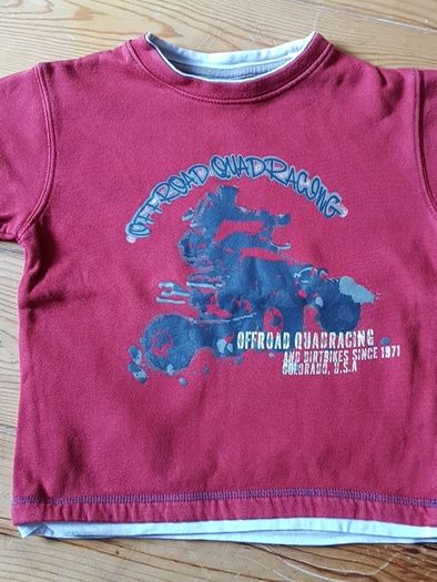 Age 3-4 Red Teeshirt