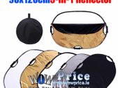 30541 90x120cm 5-in-1 Photo Studio Collapsible Reflector