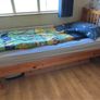 Pine Single Bed Frame  + Under Bed Storage Drawer Image 5