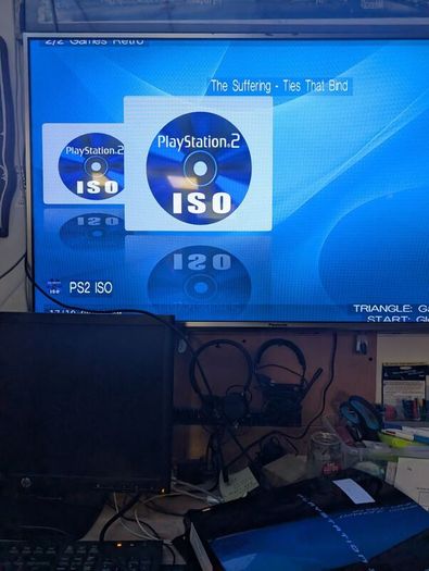 PS3 Fat CECHK03 1TB CFW Evilnat + Genuine DualShock 3 Controller