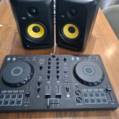 Ddj-flx4 + krk 5 speakers