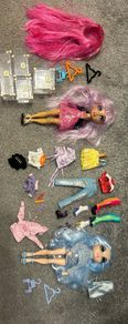 2 rainbow high dolls and accessories