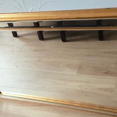 Large antique mirror