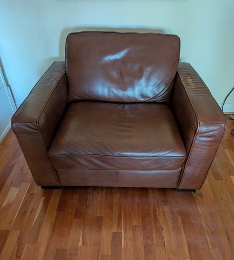 Large Leather Armchair