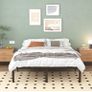 Double Bed Frame 4ft6 with Rounded Corner Legs Image 2
