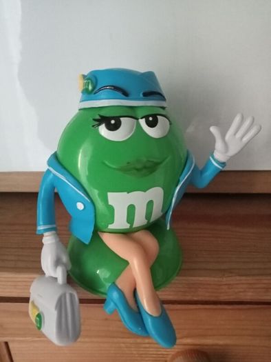 M&M's Collectible Ms GREEN Flight attendant