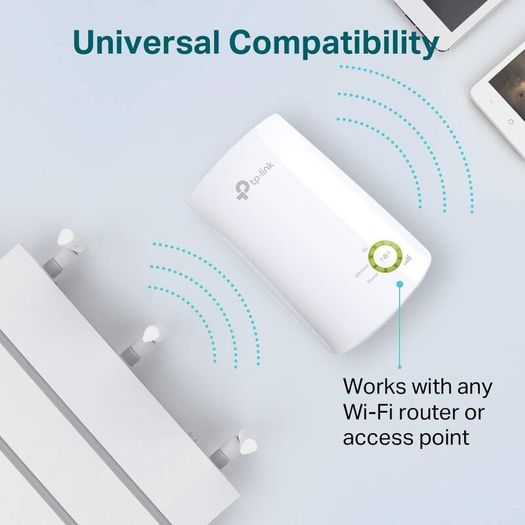 TP-Link TL-WA854RE N300Mbps WiFi Extender Booster, Internet Booster, Access Point,WiFi Repeater, WiFi Extender,App Control, WiFi Booster Range Extender, Smart Signal Indicator