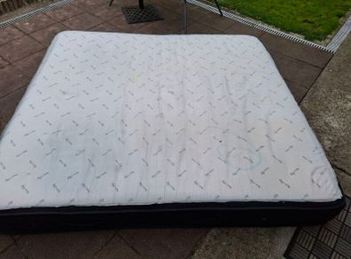super king size bed & mattress