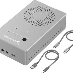 SABRENT M.2 SSD Enclosure, 2 NVMe to USB Case, Offline Cloning NVMe Enclosure
