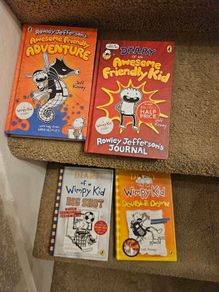 books - diary of a wimpy kid