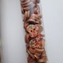 Tubes of wooden buttons Image 3