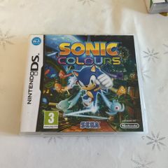 Nintendo ds Sonic Colours with manual (NO GAME)
