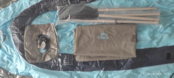 CRIVIT Inflatable Dinghy 260kg  3 Person 50 ONO