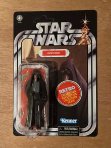 Star Wars Garindan 3.75 " Scale (Unpunctured) From The New Retro Collection New & Unopened