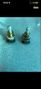 Emg active pickup 25k Volume and tone Pot SOLDERLESS replacement potentiometer for active pickup electric guitar parts accessories