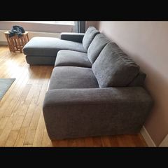 2 Grey Sofas
