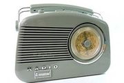 Retro Radio Steepletone Sage Green Radio