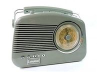 main image for ad Retro Radio Steepletone Sage Green Radio