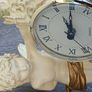 Beautil Vintage Ceramic Angel Clock Image 8