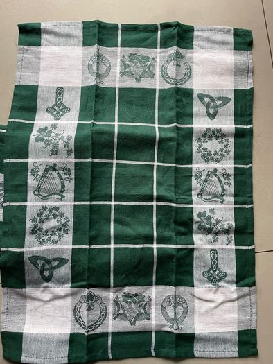 Irish tea towels from Irish Loom Linen Union fabric Brand new