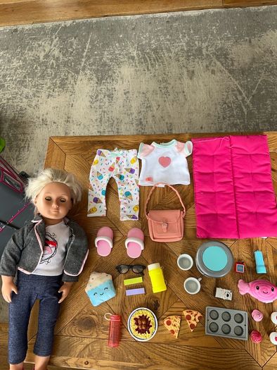Our generation caravan with doll and accessories