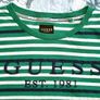 Guess Green and White Vintage T-Shirt XL Image 3