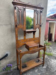 Victorian hall stand
