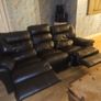leather 3 seater couch Image 2