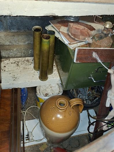 2 Beautiful Antique Acid Battery Glass, Postage Available or Collection,