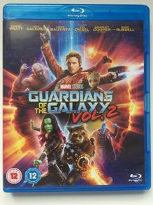 Guardians Of The Galaxy Vol. 2 (Marvel) [2017] Chris Pratt, Zoe Saldana, Dave Bautista, Michael Rooker, Pom Klementieff, Kurt Russell, Sylvester Stallone, Elizabeth Debicki Sean Gunn & Karen Gillen [Blu-ray Movie]