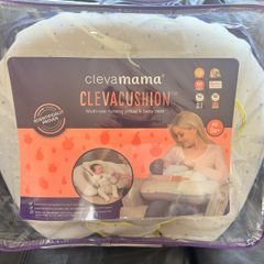 Clevamama breastfeeding pillow and baby nest