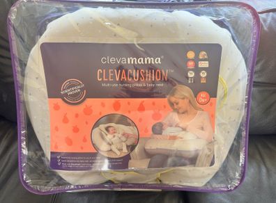 Clevamama breastfeeding pillow and baby nest