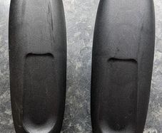Baby Jogger City Select - Replacement 2nd Seat/Frame Adapter Caps Covers (Left & Right Pair)