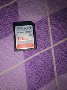 Sandisk 128 GB ultra plus memory card for camera