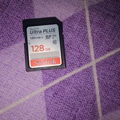 Sandisk 128 GB ultra plus memory card for camera