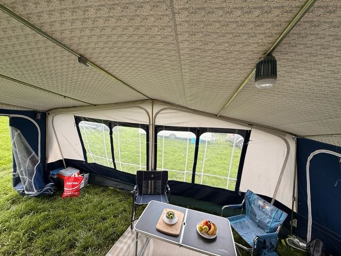Adria Five Berth Caravan with Full Awning